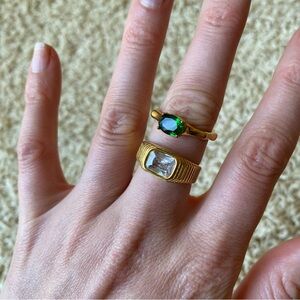 18k Gold Plated Boho Rings